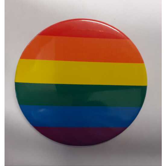 FEUILLE 60 MM. DRAPEAU LGBT